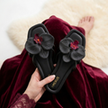 MIDNIGHT PETAL- BLACK
