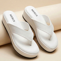 Solara Wedge Sandals – White